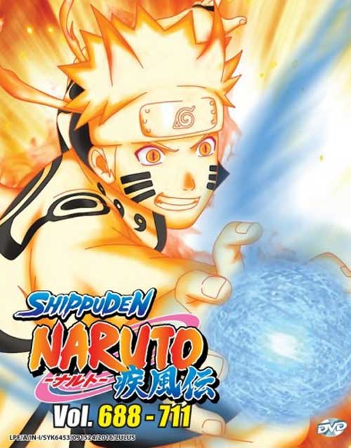 Naruto TV 688-711 (Naruto Shippudden) (Box 24) (DVD) (2016) Anime