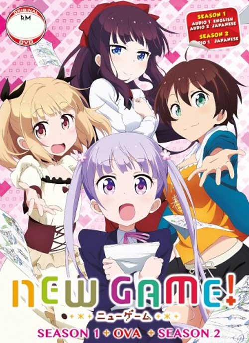 New Game! (Season 1~2 + OVA) (DVD) (2016~2017) 動畫