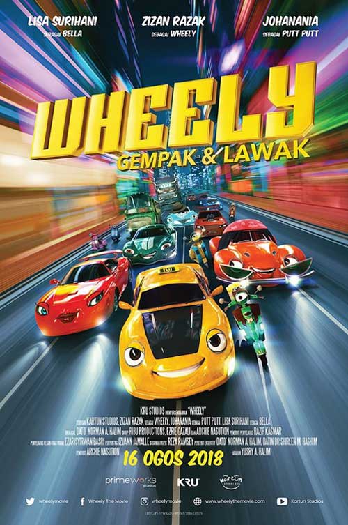 Wheely (Animation) (DVD) (2018) マレー語映画