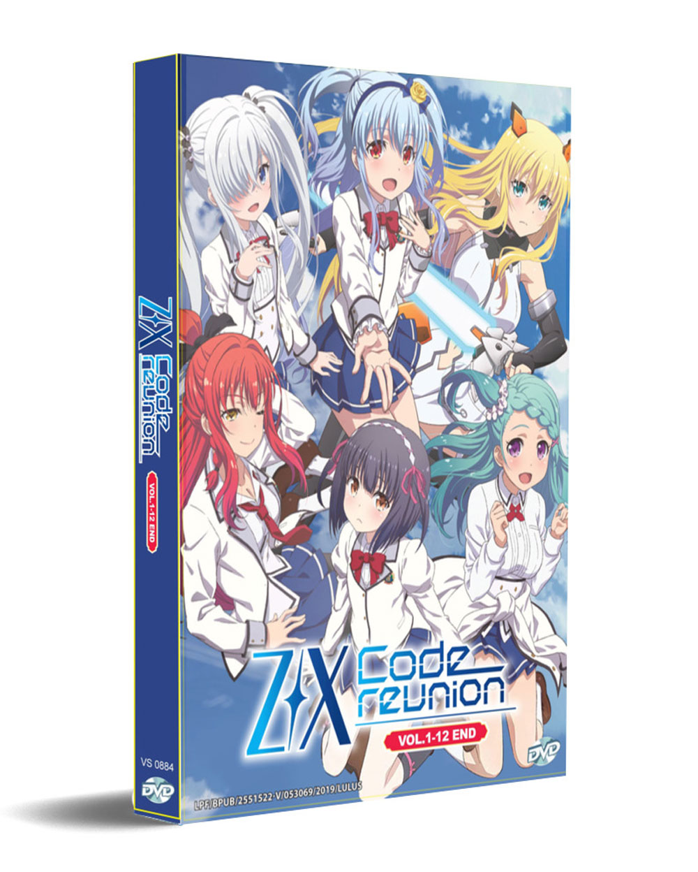 Z/X: Code Reunion (DVD) (2019) Anime