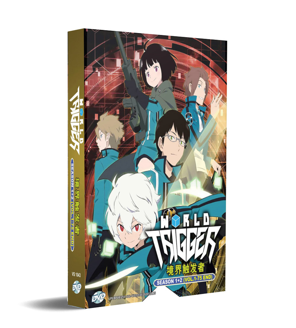 World Trigger Season 1+2 (DVD) (2014-2016) Anime