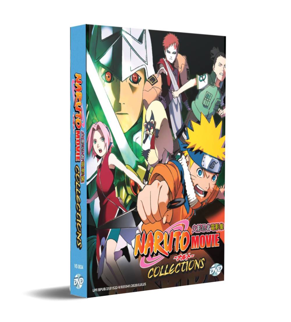 Naruto Movie Collections (DVD) (2014~2019) Anime