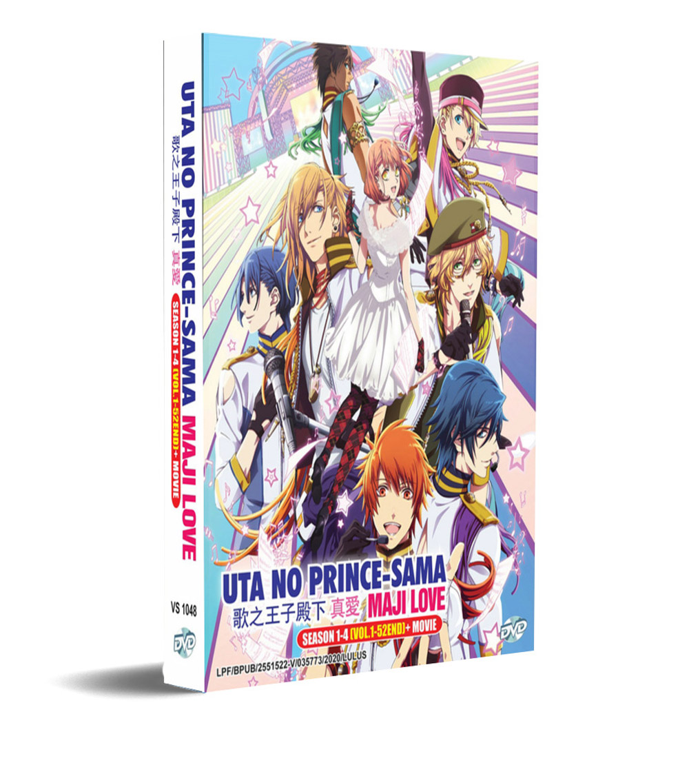 Uta No Prince-Sama  : Maji Love Season 1-4 + Movie (DVD) (2011-2019) Anime