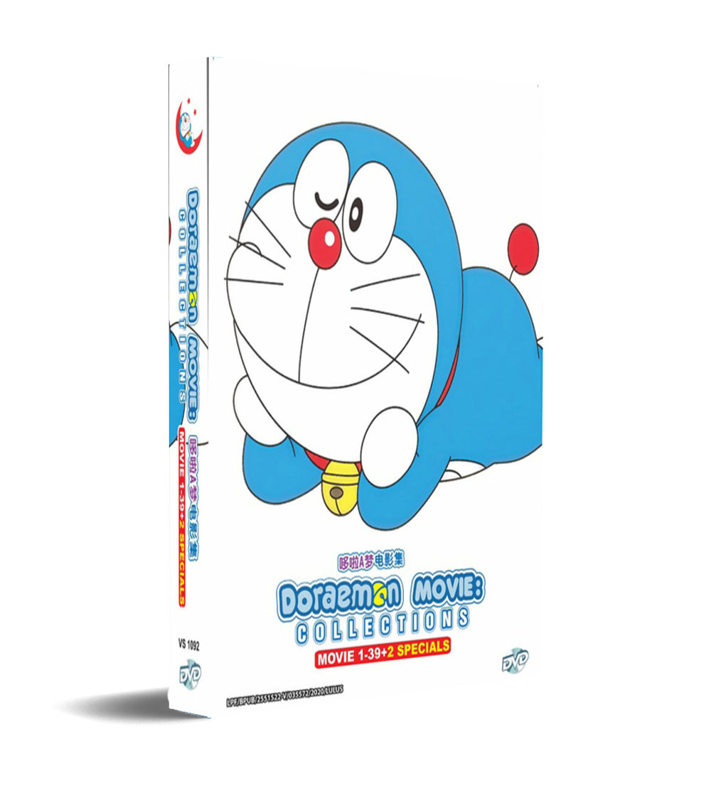 Doraemon Movie Collection (1-39 + 2 Special) (DVD) (1980-2019) Anime