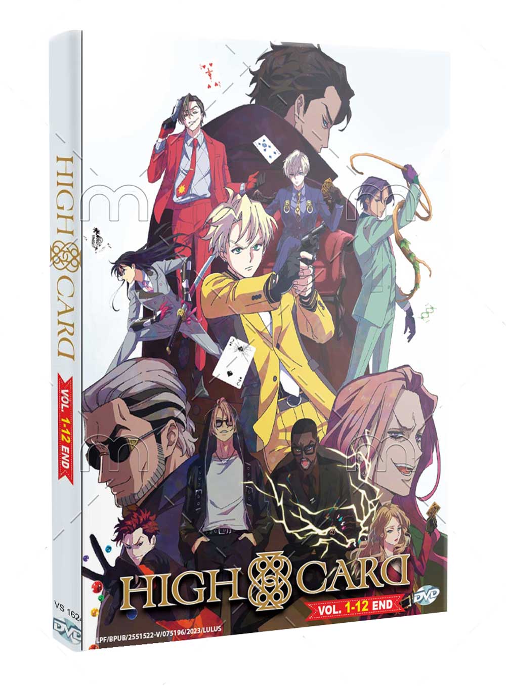 High Card (DVD) (2023) Anime