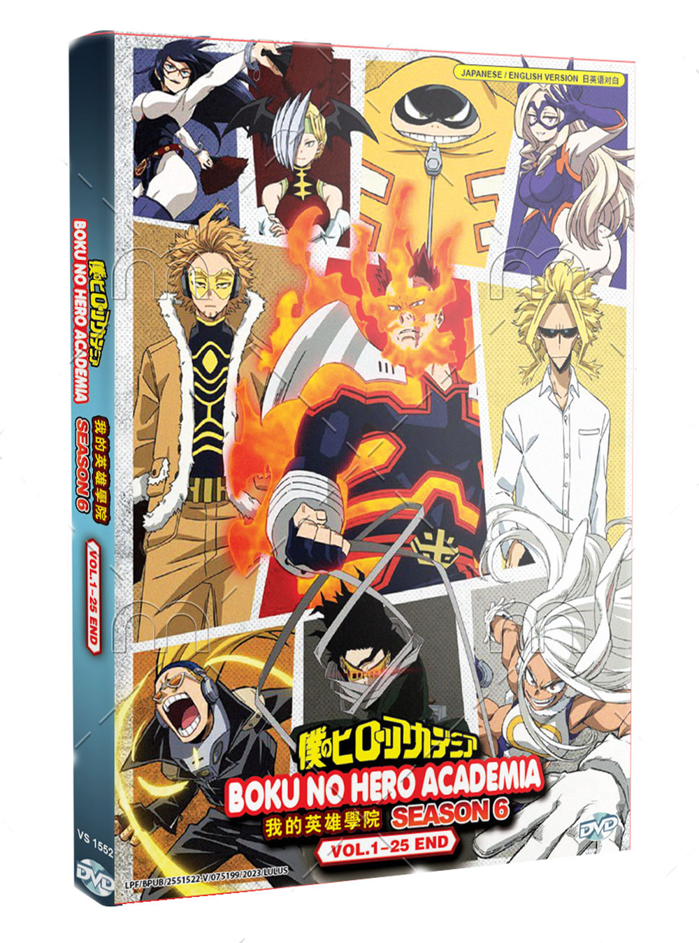 Boku no Hero Academia 6th Season (DVD) (2023) Anime