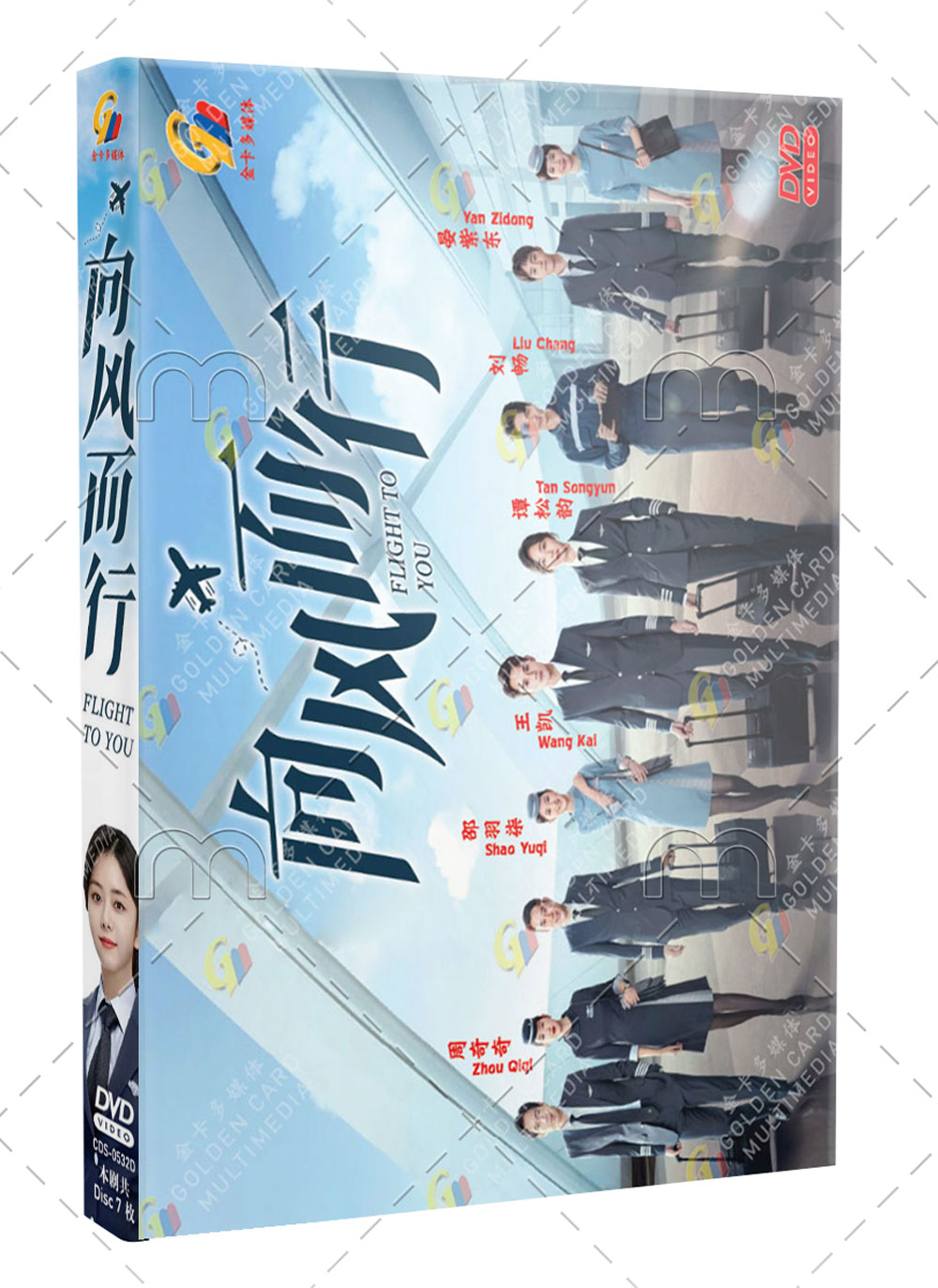 Flight to You (DVD) (2022) China TV Series