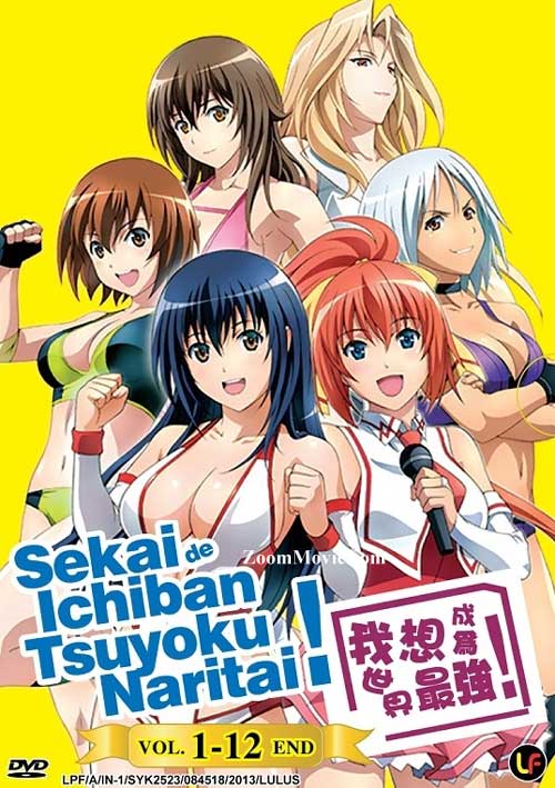 Sekai de Ichiban Tsuyoku Naritai! (DVD) (2013) Anime