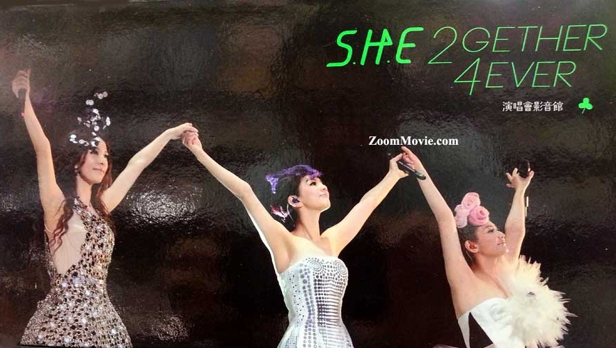 SHE 2gethe 4ever 演唱會影音DVD精裝限量版 (DVD) (2014) 中文音樂視頻