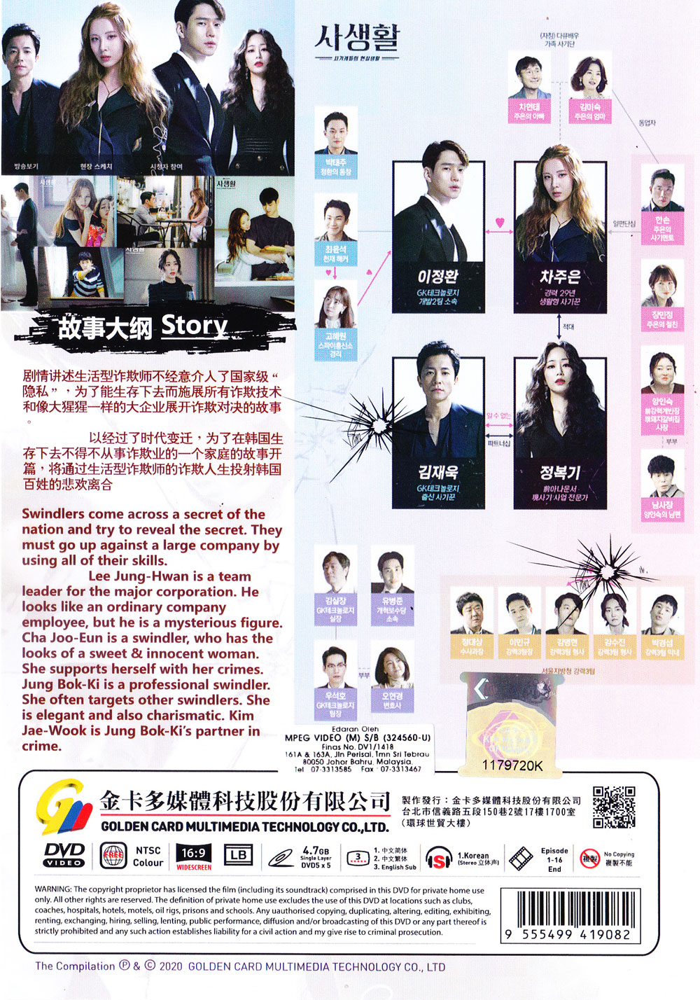 私生活 (dvd) (2020)