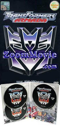 Transformers: Armada TV Series Vol. 2 (Complete) (PAL Version) (English Dubbed) Japanese Anime DVDs