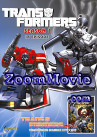 Transformers Complete Season 1 + Movie (English Dubbed) Japanese Anime DVDs
