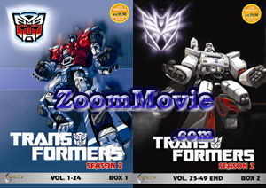Transformers Complete Season 2 (English Dubbed) Japanese Anime DVDs