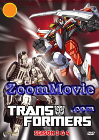 Transformers Complete Season 3 & 4 (English Dubbed) Japanese Anime DVDs