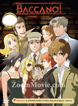 Baccano! Japanese Anime DVDs