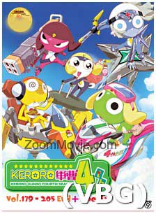 Keroro Gunso 4th Season Box 2 Vol. 179-205 End Japanese Anime DVD