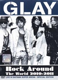 Glay Rock Around The World 2010-2011 Live in Saitama Super Arena Special Edition Japanese MV-OST DVD