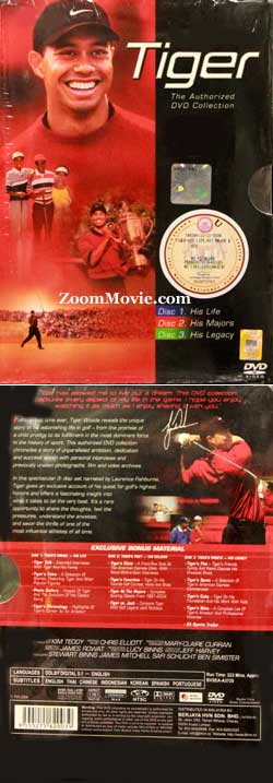 Tiger - His Life, His Majors, His Legacy Golf DVD