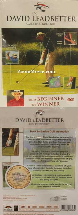 David Leadbetter Golf Instruction - From Beginner To Winner Golf DVD