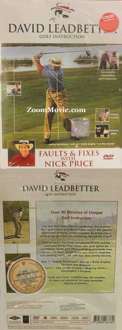 David Leadbetter Golf Instruction - Faults & Fixes with Nick Price Golf DVD
