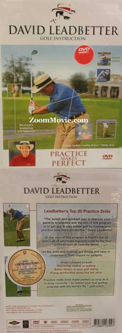 David Leadbetter Golf Instruction - Practice makes Perfect Golf DVD