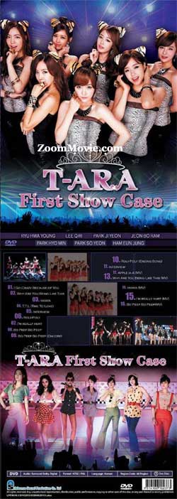 T-ara First Show Case Korean MV-OST DVD