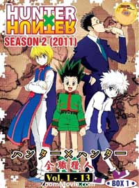 Hunter × Hunter (TV 2011) Season 2 Box 1 Japanese Anime DVDs