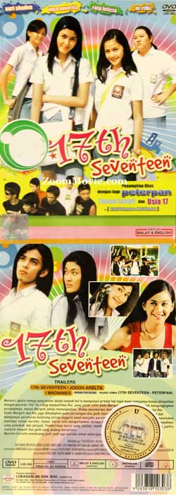 17th Seventeen Indonesian Movie DVD