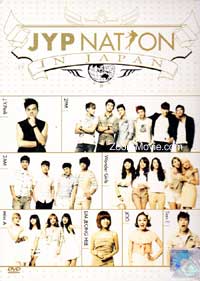 JYP Nation in Japan Korean MV-OST DVD