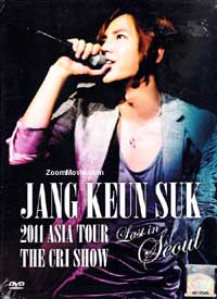 Jang Keun Suk 2011 Asia Tour The CRI Show Last in Seoul Korean MV-OST DVD