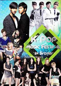 K-Pop Music Festival in Sydney Korean MV-OST DVD