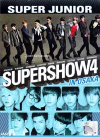 Super Junior Super Show 4 In Osaka Korean MV-OST DVD