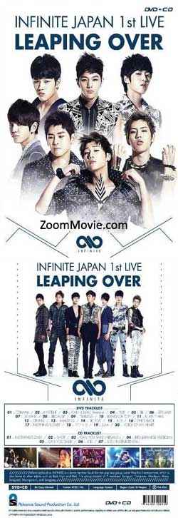 Infinite Japan 1st Live Leaping Over Korean MV-OST DVD