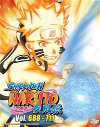 Naruto TV 688-711 (Naruto Shippudden) (Box 24) (DVD) (2016) Anime
