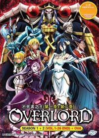 Overlord (Season 1~2) (DVD) (2015~2017) Anime
