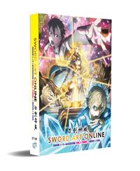 Sword Art Online Season 1+2+Alicization + Movie + 2 OVA (DVD) (2012-2018) Anime