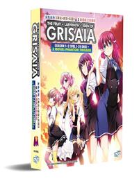 The Fruit of Grisaia Season 1+2+2 Movie (DVD) (2014~2019) Anime