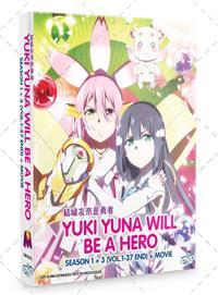 Yuki Yuna will be a Hero Season 1-3 +Movie (DVD) (2014-2018) Anime
