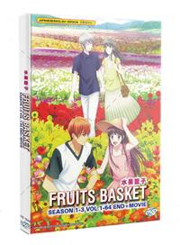 Fruits Basket Season 1+3 + Movie (DVD) (2001-2021) Anime