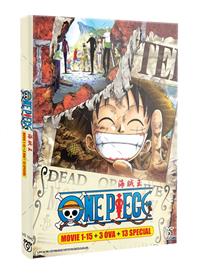 One Piece Movie 1-15 + 3 OVA + 13 SPECIAL (DVD) () Anime