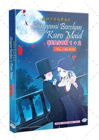 Shinigami Bocchan to Kuro Maid Season 1+2 (DVD) (2021-2023) Anime