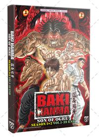 Hanma Baki: Son of Ogre Season 1+2 (DVD) (2021-2023) Anime