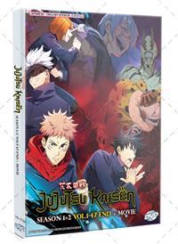 Jujutsu Kaisen Season 1+2 + Movie (DVD) (2020-2023) Anime