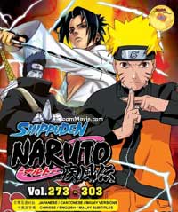 Naruto TV 273-303 (Naruto Shippudden) (Box 7) (DVD) (2007~2012) Anime