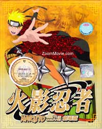Naruto The Movie 1-6 Japanese Anime DVD