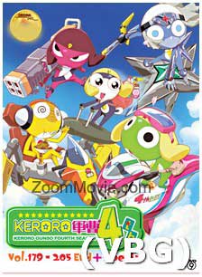 Keroro Gunso 4th Season Box 2 Vol. 179-205 End (DVD) () Anime