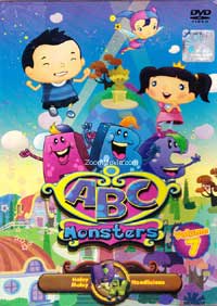 ABC Monsters - Vol.7 M&N (DVD) () 子どもの英語