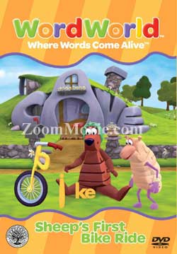 Word World - Sheep’s First Bike Ride (DVD) () 子どもの英語