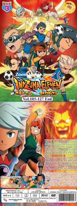 Inazuma Eleven Box 3 (End) (DVD) (2011) Anime