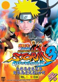 Naruto Shippuden : Ultimate Ninja Storm 3 Generation (Bonus CD) Japanese Anime DVD